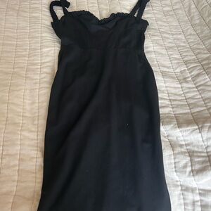 Reformation black cocktail dress (small)